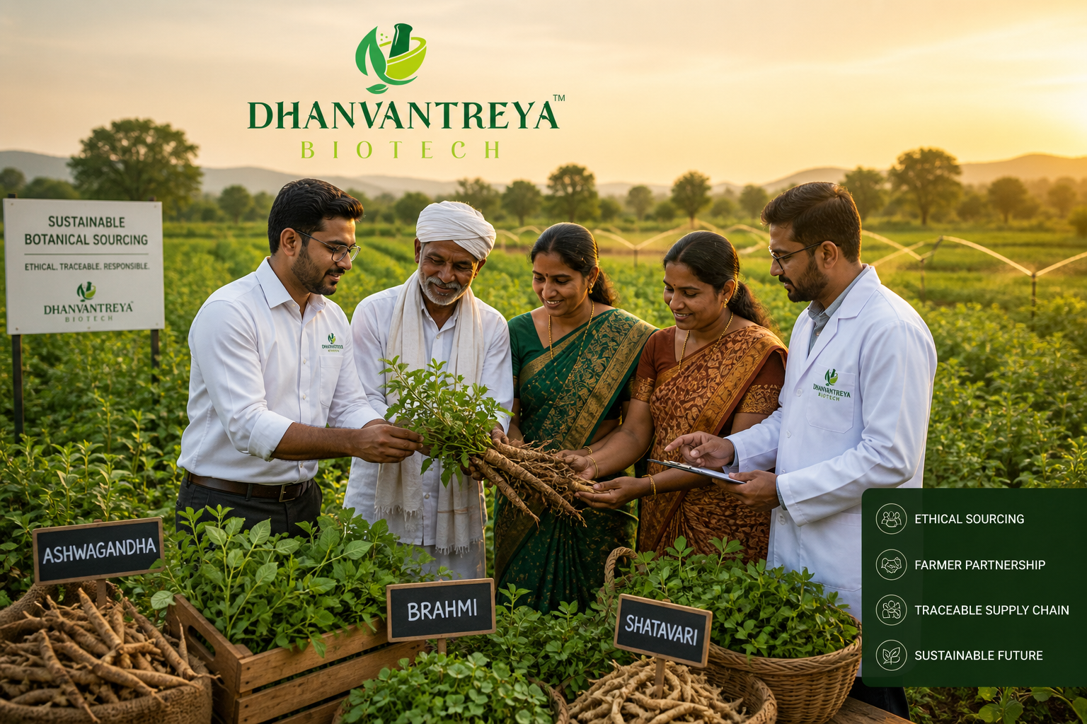 Botanical raw material sourcing